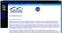 Desktop Screenshot of homedetailinspections.com